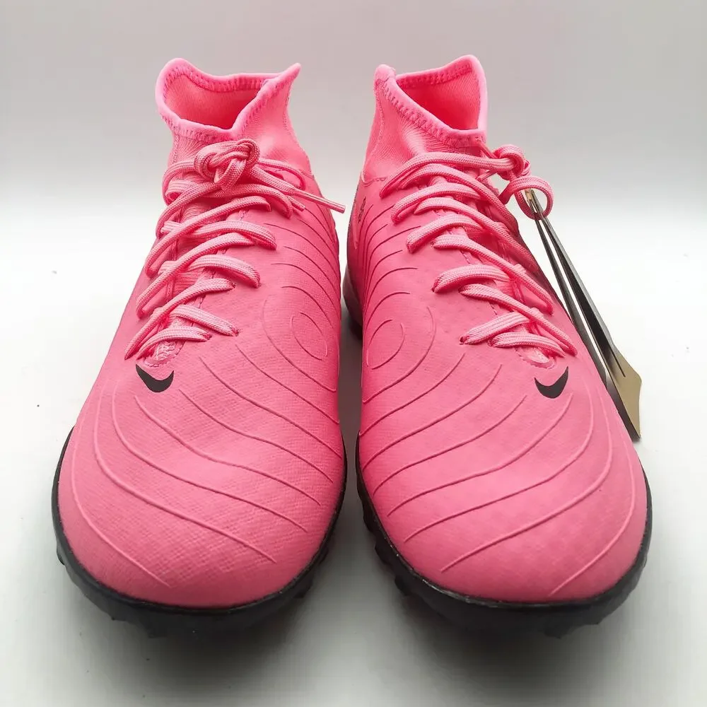 Nike Phantom Luna 2 Academy TF Soccer Cleats Mens 11 Pink Turf Shoes NIB